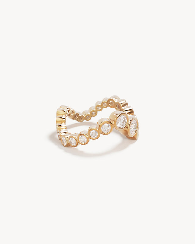 18k Gold Vermeil Tides of Summer Ring