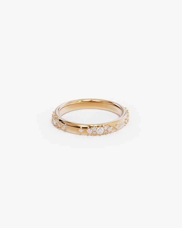 9k Solid Gold Beneath the Morning Light 0.5ct Lab-Grown Diamond Ring