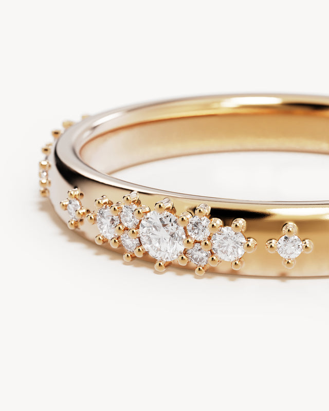 9k Solid Gold Beneath the Morning Light 0.5ct Lab-Grown Diamond Ring