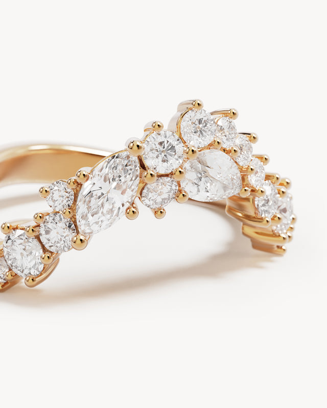 9k Solid Gold She Will Rise 1ct Lab-Grown Diamond Ring