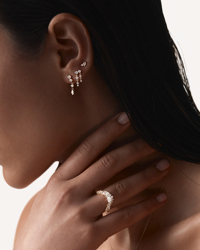 9k Solid Gold She Will Rise 1ct Lab-Grown Diamond Ring