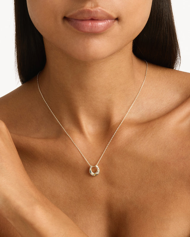 Sterling Silver Lucky Horseshoe Necklace
