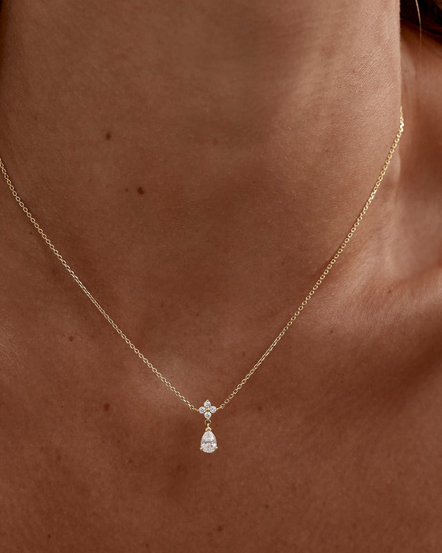 18k Solid Gold Renewal 0.5ct Lab Grown Diamond Necklace