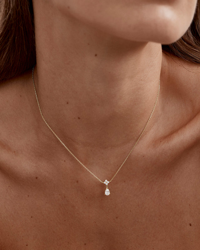 18k Solid Gold Renewal 0.5ct Lab Grown Diamond Necklace