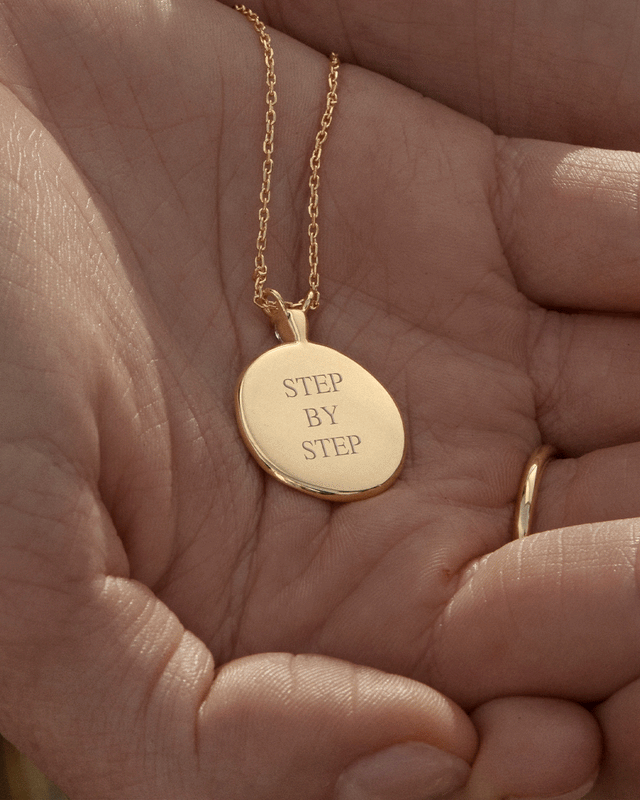 18k Gold Vermeil Serene Lotus Necklace