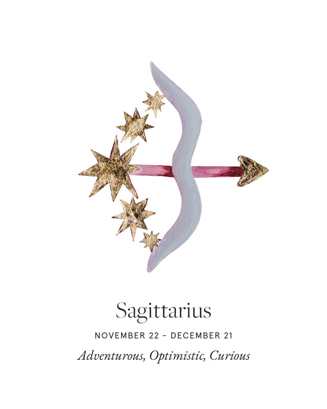 18k Gold Vermeil You Are Magic Zodiac Necklace Sagittarius