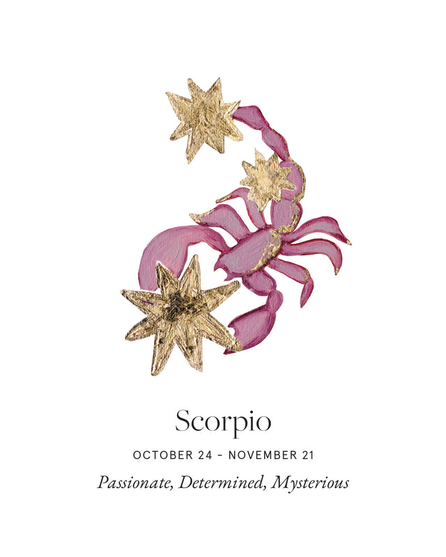 18k Gold Vermeil You Are Magic Zodiac Necklace Scorpio