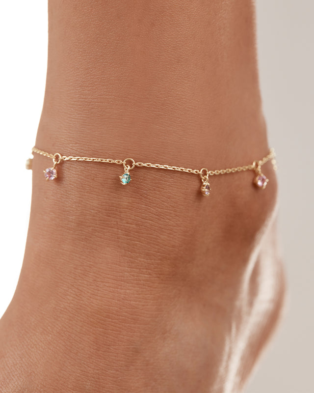 18k Gold Vermeil You Are Infinite Anklet