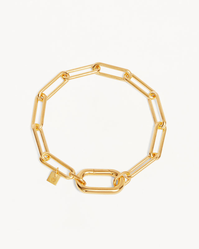 18k Gold Vermeil With Love Annex Link Bracelet