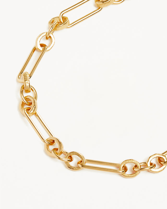 18k Gold Vermeil Shield Bracelet