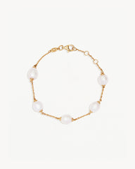 18k Gold Vermeil Harmony Pearl Bracelet