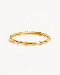 18k Gold Vermeil Shine Bright Hinged Bracelet