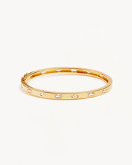 18k Gold Vermeil Magic of You Hinged Bracelet