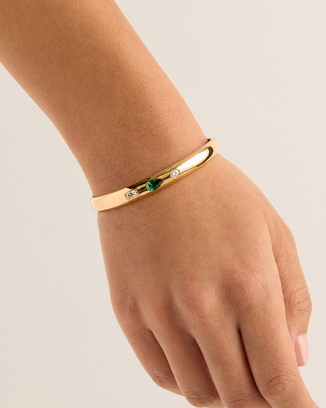 18k Gold Vermeil Magnetic Soul Cuff