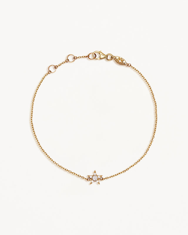 9k Solid Gold Estelle Lab-Grown Diamond Bracelet