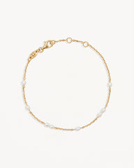 18k Gold Vermeil Serene Dreams Pearl Bracelet