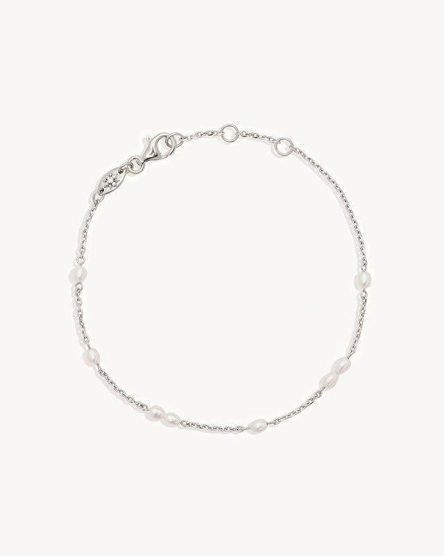 Sterling Silver Serene Dreams Pearl Bracelet