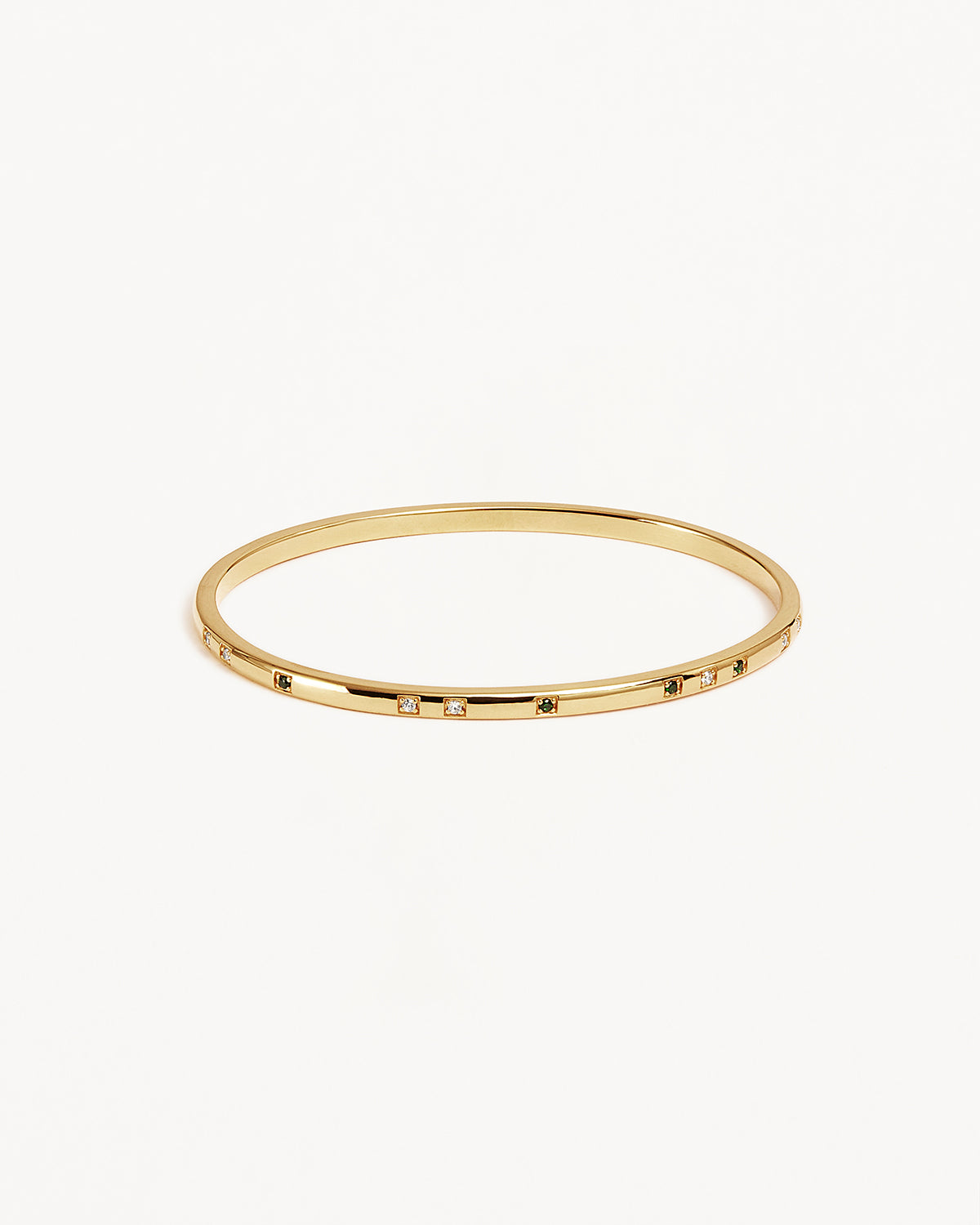 8UEDE / PARALLEL PLANET BANGLE (L) 18k Gold Vermeil Depth of You
