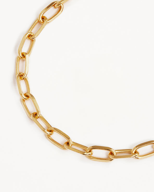 18k Gold Vermeil Fate Link Chain Bracelet