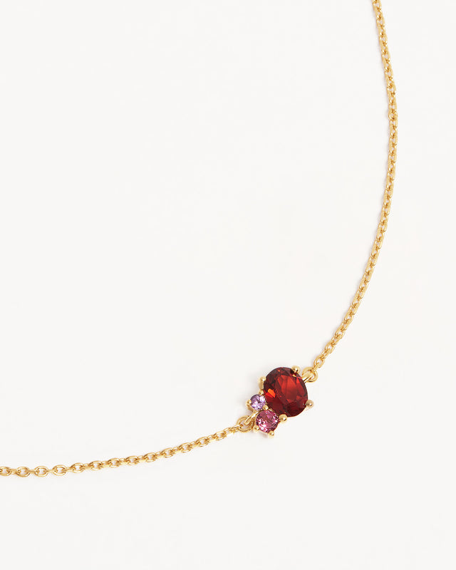 18k Gold Vermeil Kindred Birthstone Bracelet - January
