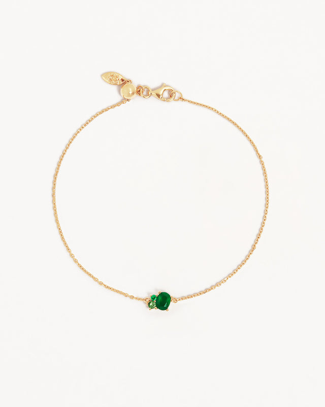 18k Gold Vermeil Kindred Birthstone Bracelet - May