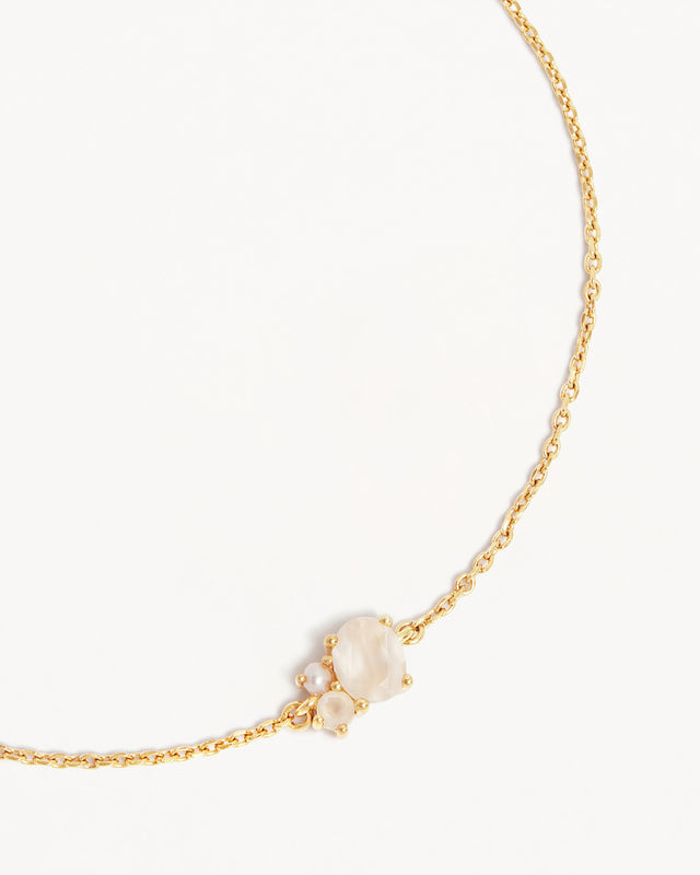 18k Gold Vermeil Kindred Birthstone Bracelet - June