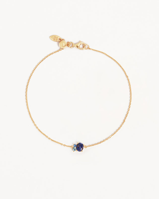 18k Gold Vermeil Kindred Birthstone Bracelet - September