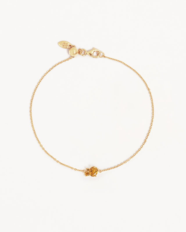 18k Gold Vermeil Kindred Birthstone Bracelet - November