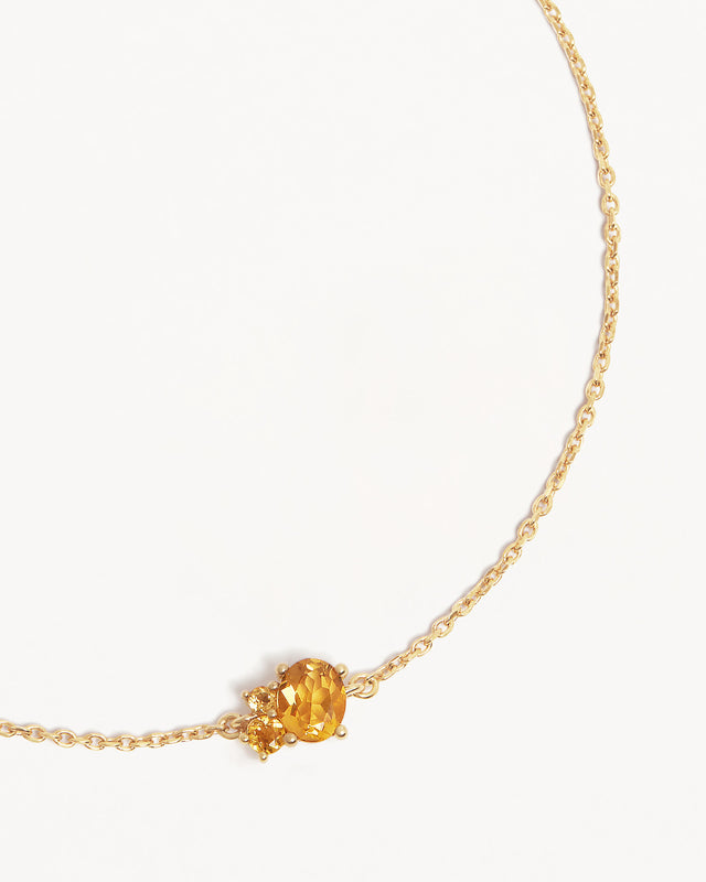 18k Gold Vermeil Kindred Birthstone Bracelet - November