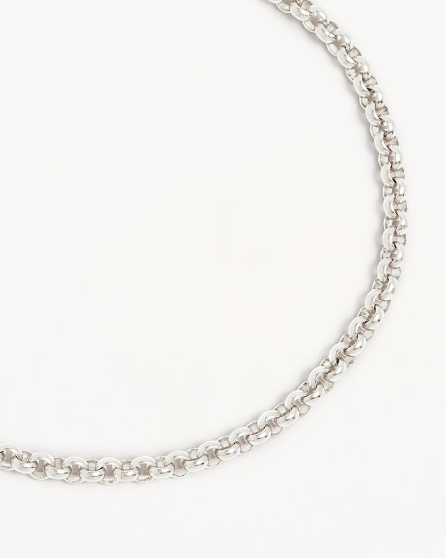 Sterling Silver Belcher Chain Bracelet