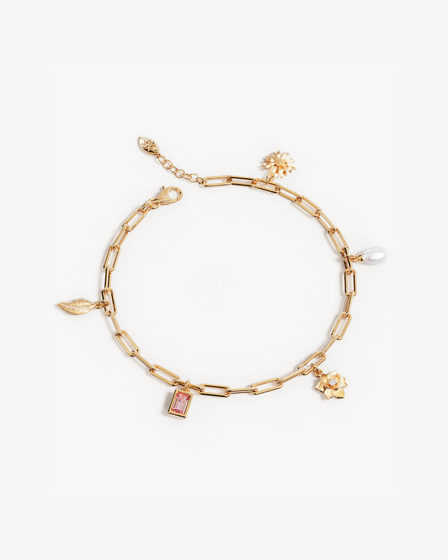 18k Gold Vermeil Bloom With Grace Bracelet