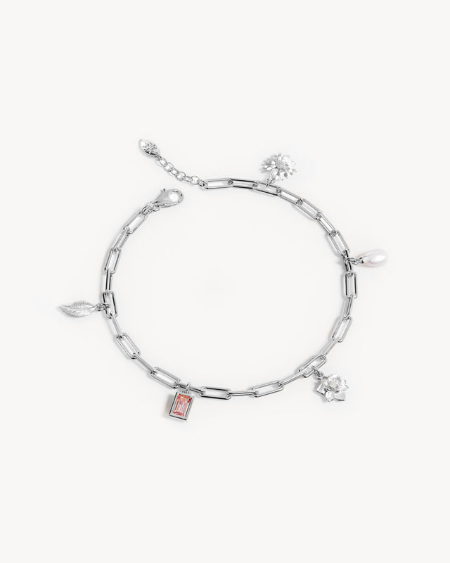 Sterling Silver Bloom With Grace Bracelet