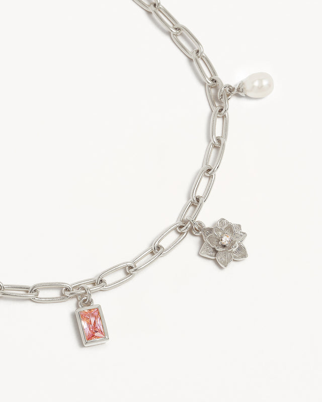 Sterling Silver Bloom With Grace Bracelet