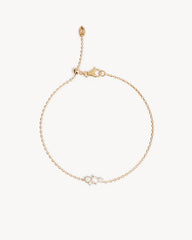 18k Gold Vermeil Love in Stillness Pearl Bracelet