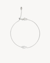 Sterling Silver Love in Stillness Pearl Bracelet