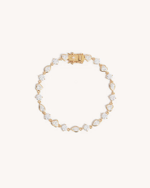 18k Gold Vermeil Dream Lover Tennis Bracelet