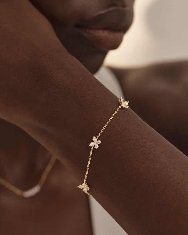 18k Gold Vermeil Dancing in the Wind Bracelet
