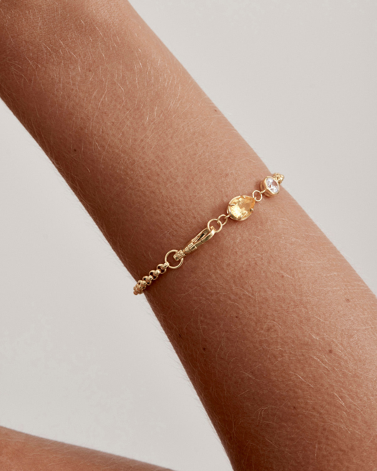 アクセサリー Life is a journeyK18 Gold Bracelet S 18k Gold Vermeil Joy of Life Bracelet – by charlotte