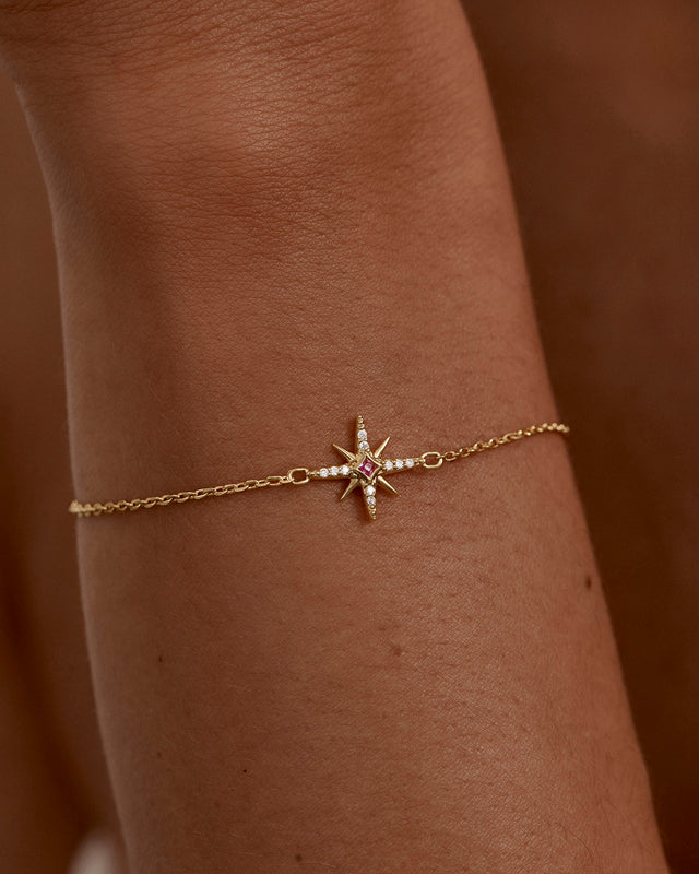 18k Gold Vermeil Starry Night Bracelet