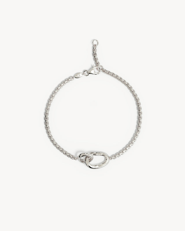Sterling Silver Infinity Bracelet