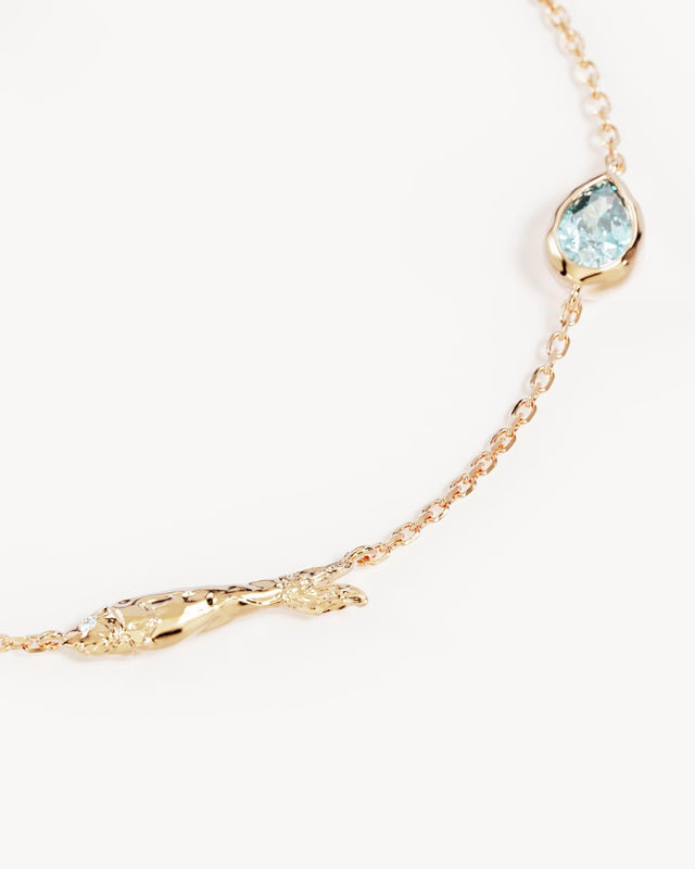 18k Gold Vermeil Wishing Bracelet