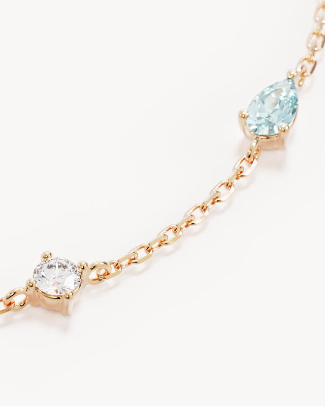 18k Gold Vermeil Breathe in Stillness Bracelet