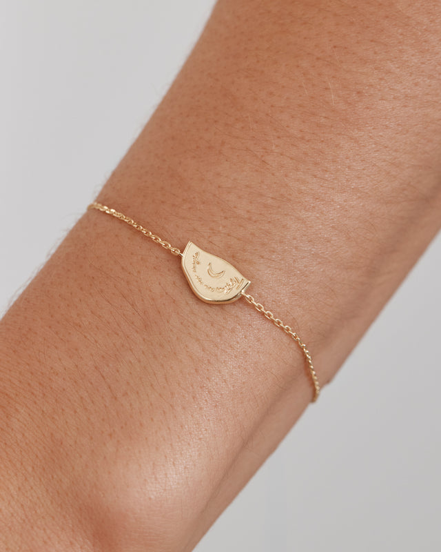 18k Gold Vermeil Together We Are Magic Bracelet - My Moon