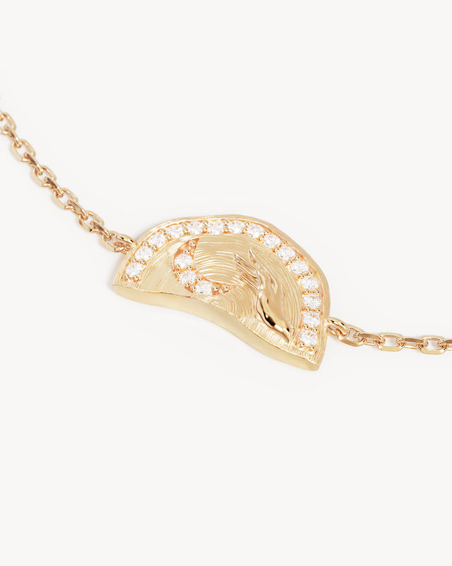 18k Gold Vermeil Together We Are Magic Bracelet - My Moon