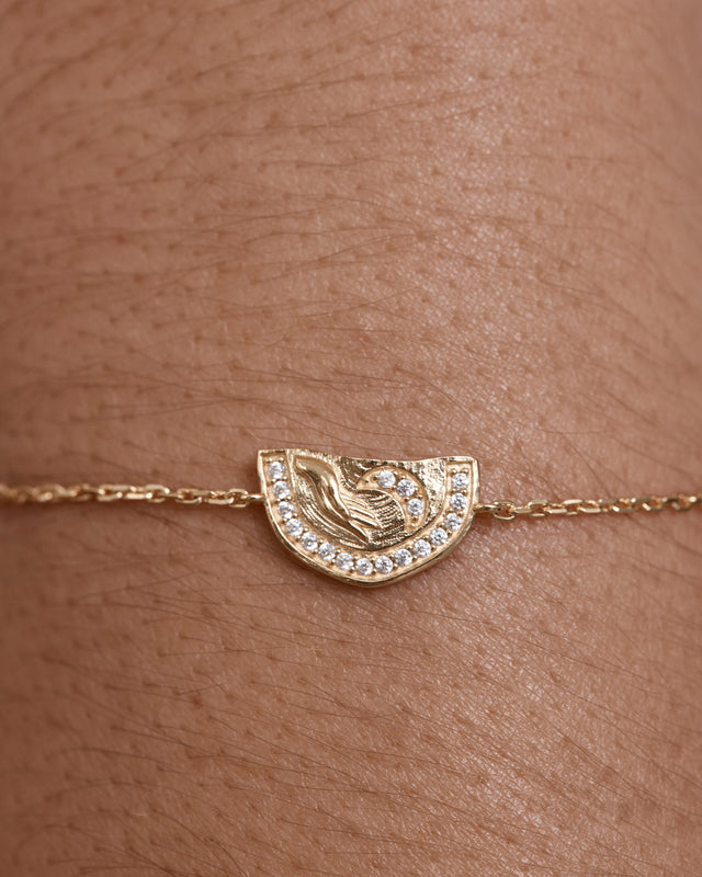 18k Gold Vermeil Together We Are Magic Bracelet - My Moon