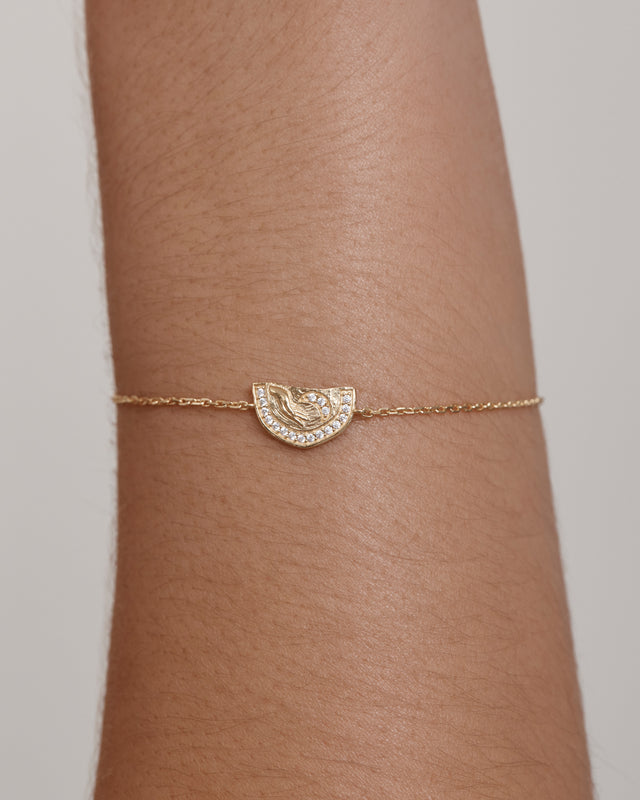 18k Gold Vermeil Together We Are Magic Bracelet - My Moon