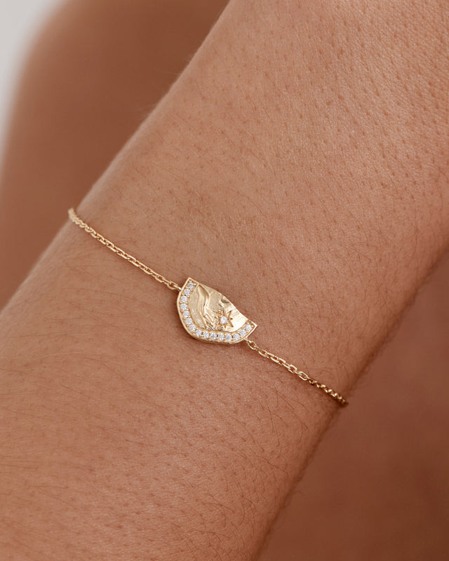 18k Gold Vermeil Together We Are Magic Bracelet - My Stars