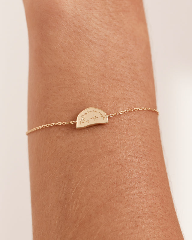 18k Gold Vermeil Together We Are Magic Bracelet - My Stars