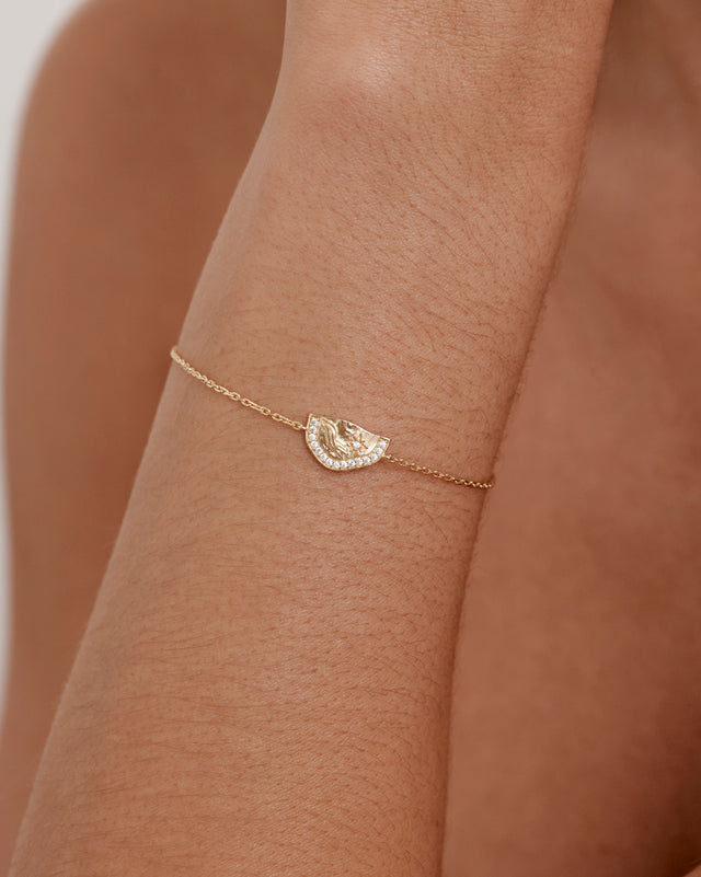 18k Gold Vermeil Together We Are Magic Bracelet - My Stars