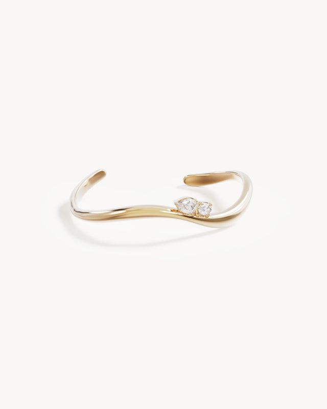 18k Gold Vermeil Celestial Path Cuff